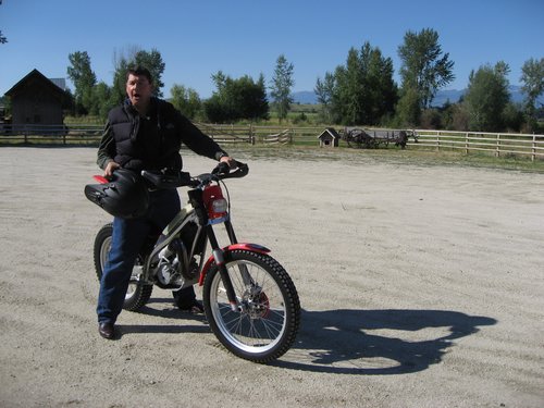 2008 Aug Greg on GasGas and KTM and Sue on GasGas and Yamaha 005.jpg